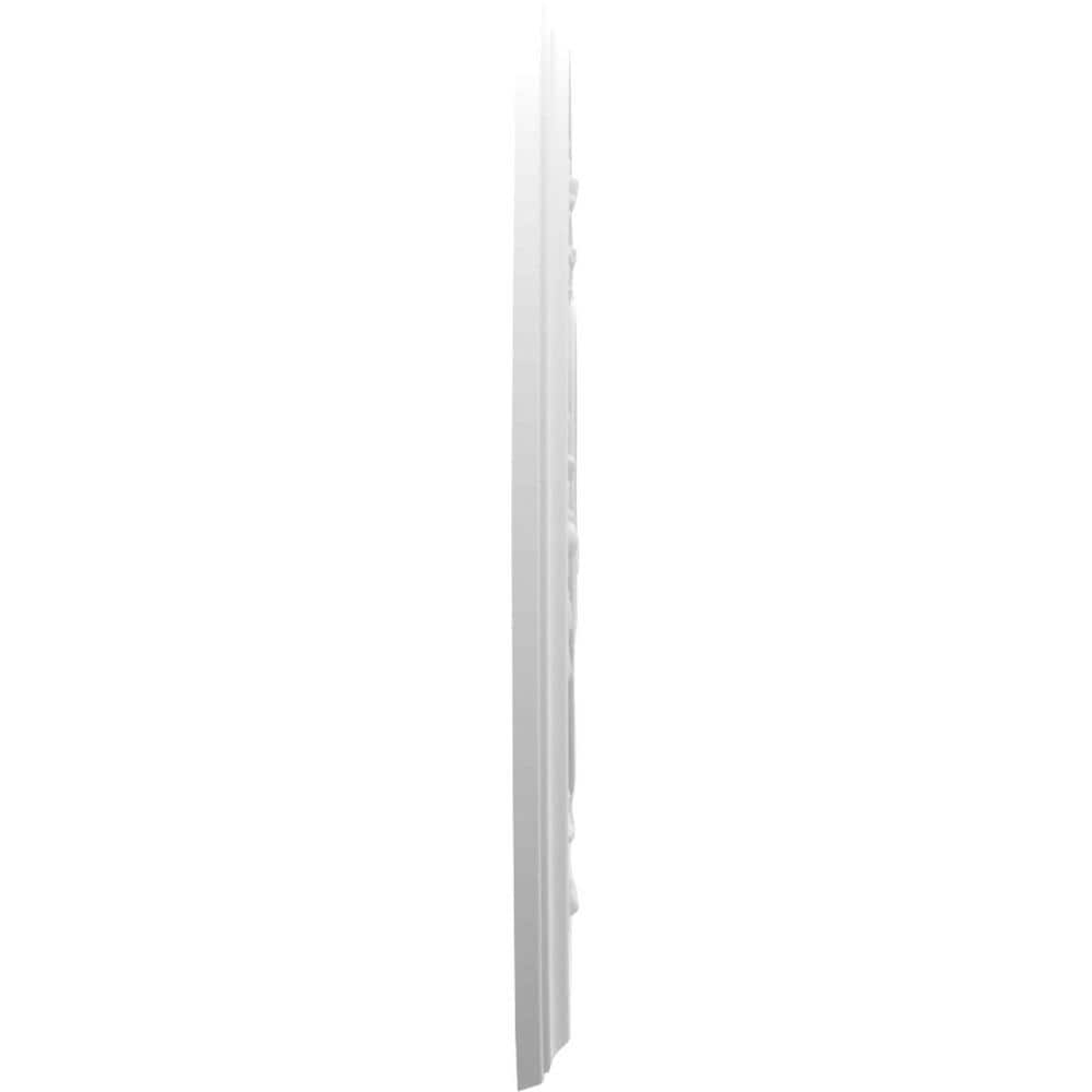 Baltimore White Thermoformed PVC Ceiling Medallion, 10" Diameter