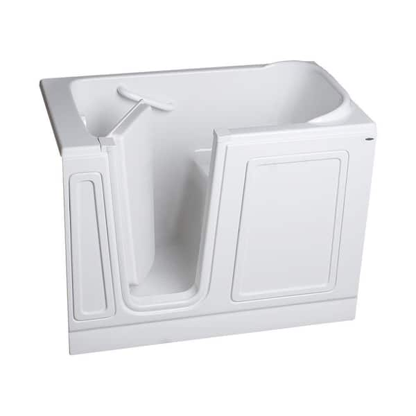 American Standard Acrylic Standard Series 51 in. x 26 in. Walk-In Soaking Tub in White