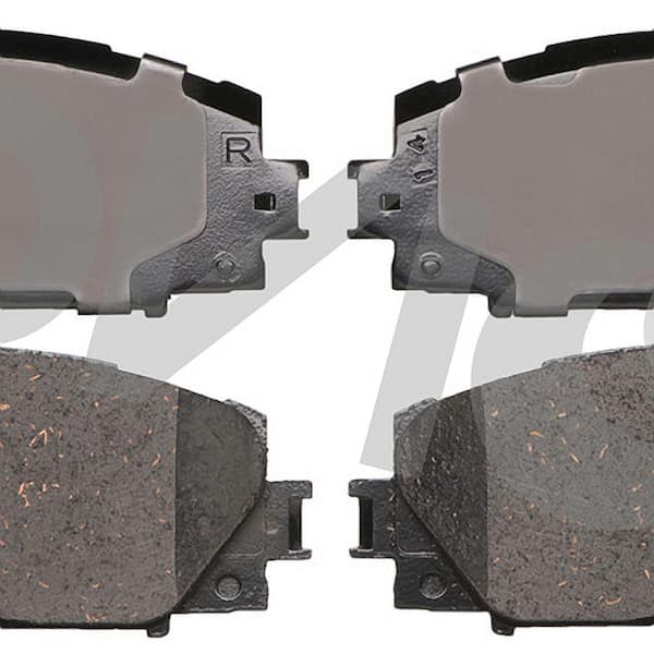 ADVICS Front OE Disc Brake Pad Set fits 2010-2015 Toyota Prius