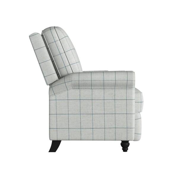 keaton fabric pushback recliner