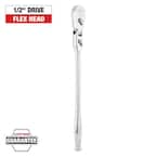 Milwaukee Tool Universal XT 1/2-Inch Drive 90-Tooth Extended Ratchet 18 Inch Mlw48 22 9050