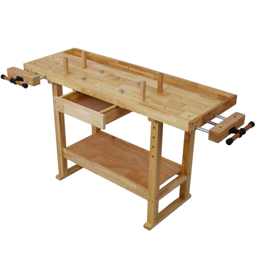 "Ami 55"" Wood Workbench for Garage Workshop and Home" price history on PriceWatchPro