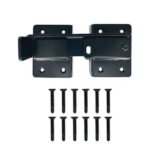 GH Gate Products Black All-In-One Two Sided Gate Latch EGLAI1 - The ...