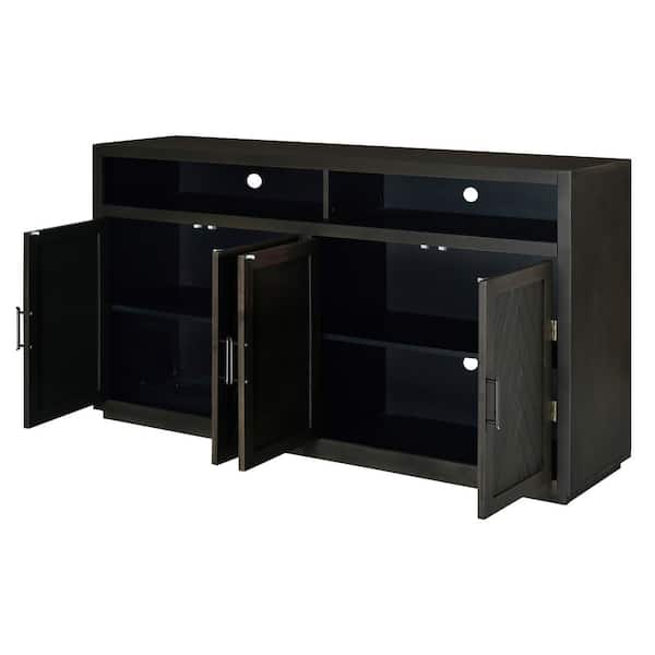 COWLOWN 60 in. W x 15.7 in. D x 33.36 in. H Bathroom Gray Linen Cabinet