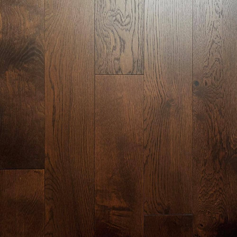 Wine Cellar Barrel Brown Oak 3/8 in. T x 6.5 in. W Wire Brushed Engineered 