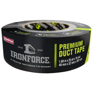 1.89 in. x 35 yd. Premium Duct Tape in Gray