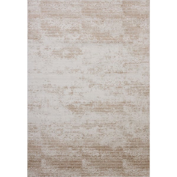 Townes 2 ft. 7 in. x 10 ft. Sand / Beige Contemporary Runner Rug