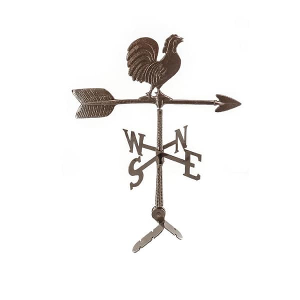 Montague Metal Products 24 in. Aluminum Rooster Weathervane - Oil Rubbed