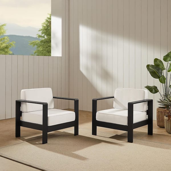 Kelten Powder Black Chair (Set of 2)