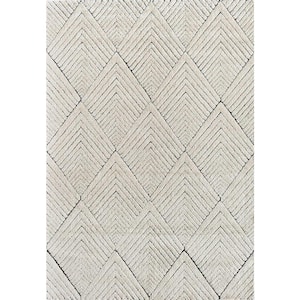 Cadence Alabaster Beige 5 ft. x 7 ft. Area Rug