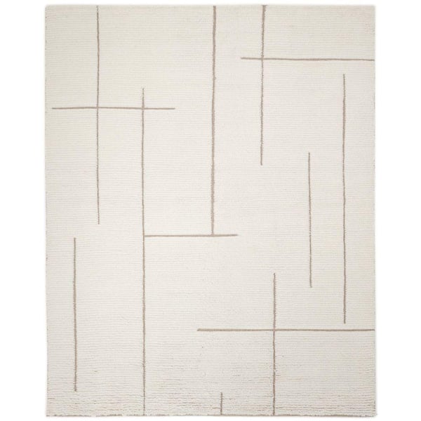 Norwich Contemporary Ivory 5 ft. x 8 ft. Area Rug