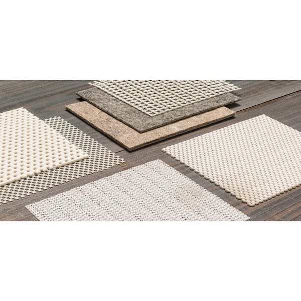 Home Decorators Collection Non Slip Hard Surface Beige 2 ft. x 8 ft. Dual  Surface Non-Slip Rug Pad 6579650820 - The Home Depot