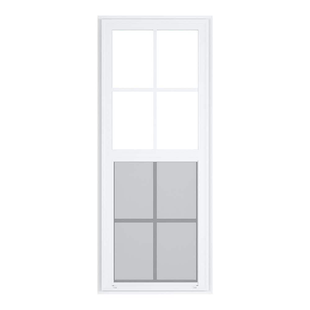 Ply Gem 23.5 in. x 59.5 in. 500 Series White Vinyl Single Hung