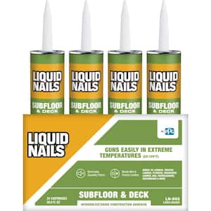 Subfloor and Deck 10 oz. Tan Low VOC Construction Adhesive (24 Pack)