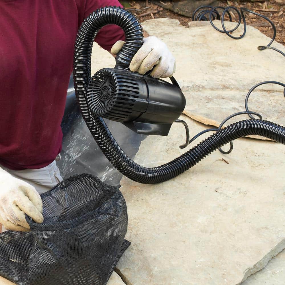 Black 1 HP Epoxy Encapsulated Waterfall Pump