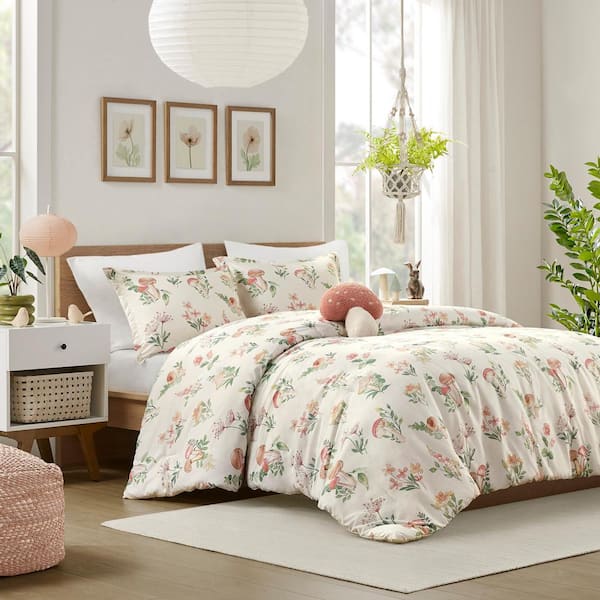 Intelligent Design Brynn Green Microfiber Full/Queen Comforter Set