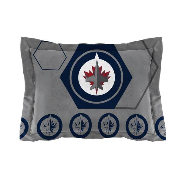 Winnipeg Jets The Northwest Group Hexagon Twin Comforter & Sham Set