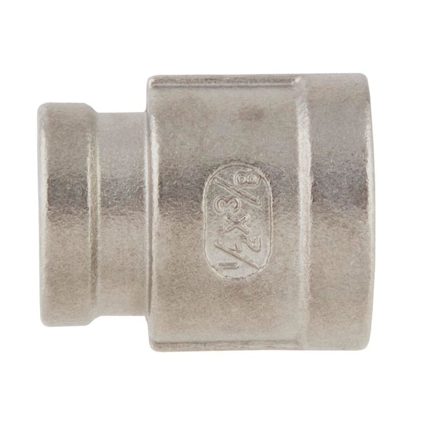ProLine 1/2 in. FIP x 3/8 in. FIP Stainless Steel Reducing