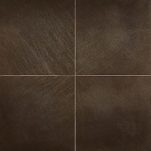 Echo Brown Textured 23.62 in. x 23.62 in. Porcelain Floor and Wall Tile (14.98 sq. ft./Case)