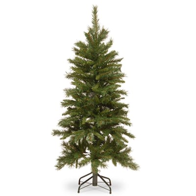 4.5 ft. Unlit Tiffany Fir Slim Artificial Christmas Tree