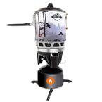 Portable Gas Powered Stove top and Cooking System, Compact Camping Cooktop with 0.8 l Pot