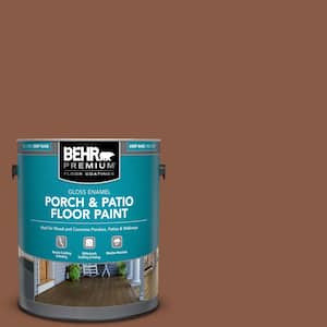 1 gal. #SC-142 Cappuccino Gloss Enamel Interior/Exterior Porch and Patio Floor Paint