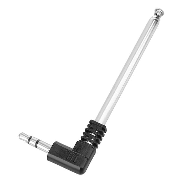 Reception Amplified 3.5mm FM Radio Indoor Antenna 4 Sections Telescoping Antenna for Mobile & other Electronic Products