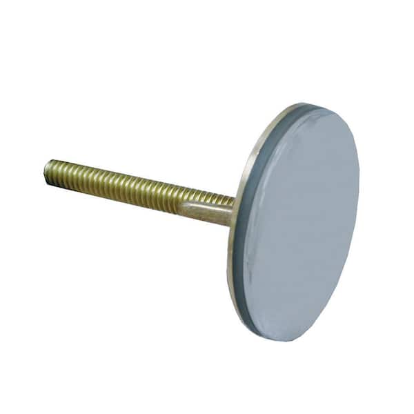 JONES STEPHENS 1-3/4 in. O.D. x 2-1/2 in. L Brass Kitchen Sink Hole Cover in Polished Nickel