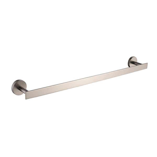 KRAUS Imperium Bathroom 25 in. Towel Bar in Brushed Nickel