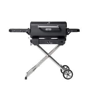 SDJMa Small Charcoal Grills, Personal Mini Grill Portable BBQ Grill  Lightweight Folding Travel Grill for Indoor Outdoor Cooking Barbecue  Camping