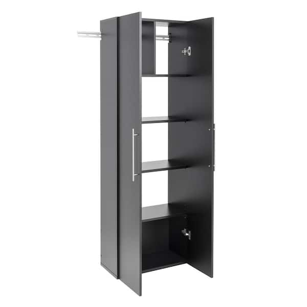 Buy Transport 2-Door Cabinet, Black, 46w x 24d x 72h, w/4 Extra Deep  Adj. Shelves