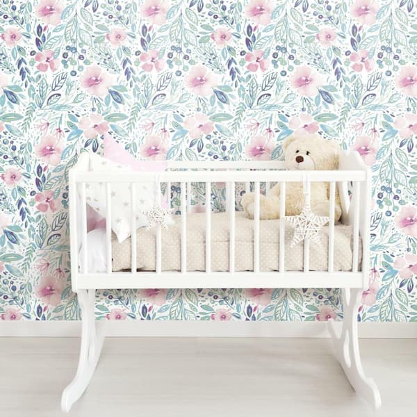 Clara Jean April Showers Peel and Stick Wallpaper (Covers 28.18 sq. ft.)