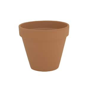 Natural 8 in. Terra Cotta Ceramic Clay Standard Pot