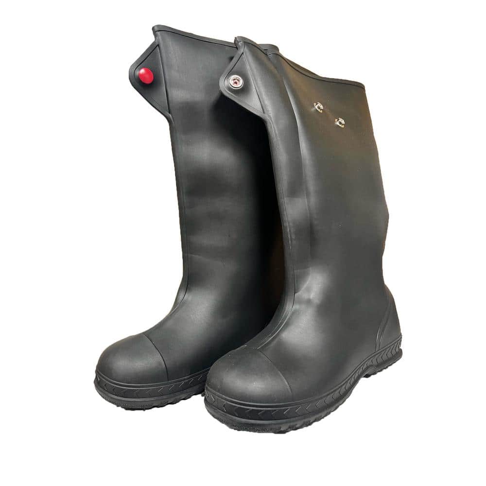 Men's 16 in. PVC Concrete Over Boot - Black - Size Small price history on PriceWatchPro