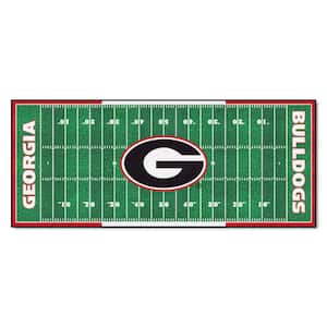 University of Georgia 3 ft. x 6 ft. Football Field Runner Rug