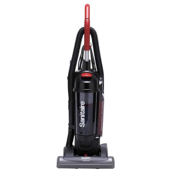 Sanitaire 10 Amp, 3.50 Qt. Bagless Upright Vacuum Cleaner in Red
