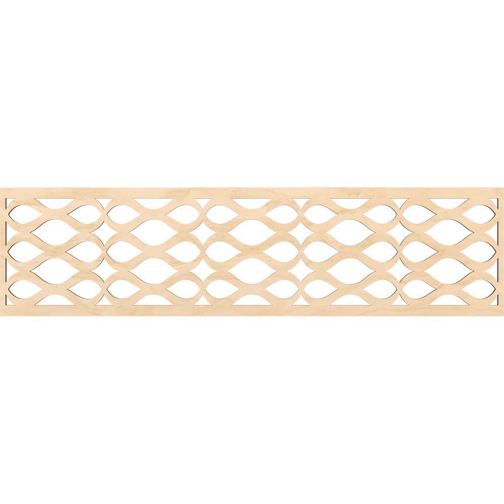 Somerset Fretwork 0.25 in. D x 47 in. W x 12 in. L Birch Wood Panel Moulding price history on PriceWatchPro