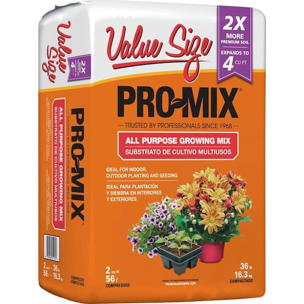 Unbranded PRO-MIX 2 cu ft All Purpose Growing Mix Compressed