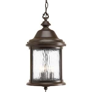 Hinkley Rhodes Brushed Graphite Four-Light LED Outdoor Pendant 29304BGR-LV