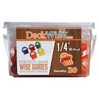 WiseGuides 1/4 in. Gap Deck Board Spacer for Hidden Deck Fasteners (20-Count)