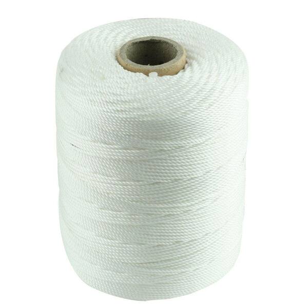 Everbilt 1/16 in x 500 ft. Poly Twisted Mason Twine Refill, White 814160 -  The Home Depot