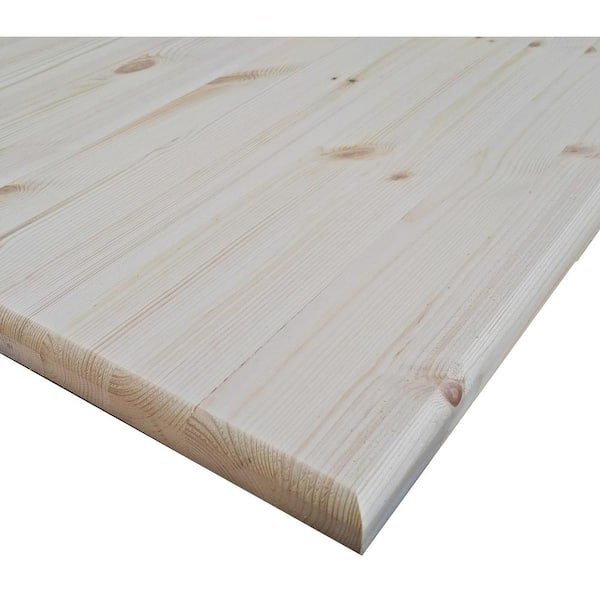 Unbranded 0.71 in. x 2 ft. x 8 ft. Allwood Pine Project Panel with Routed Edges on 1 Face