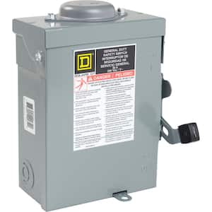 30 Amp 240-Volt 2-Pole Non-Fusible Outdoor General Duty Safety Switch