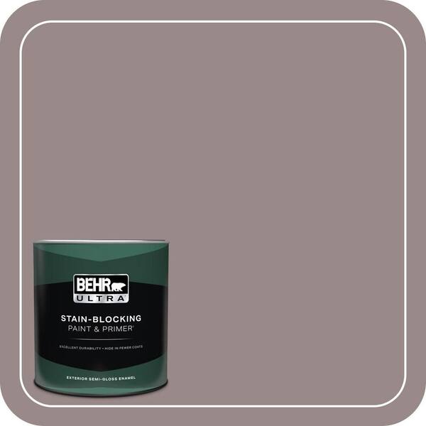 BEHR ULTRA 1 qt. #MQ1-37 Fashion Week Semi-Gloss Enamel Exterior Paint & Primer