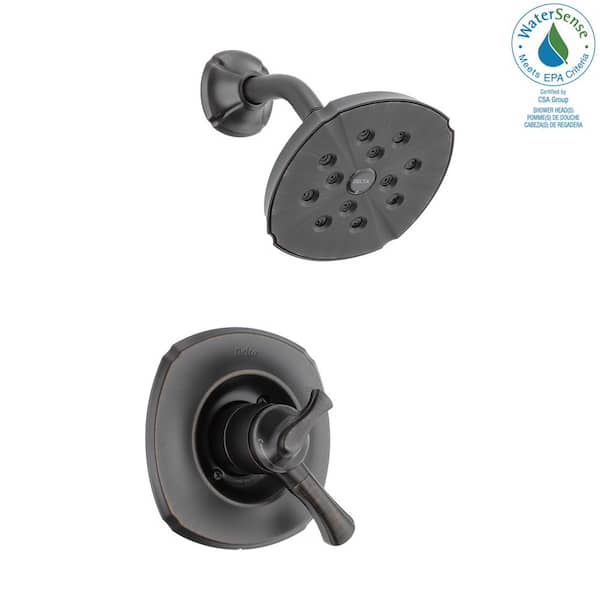 Delta Addison 1-Handle H2Okinetic Shower Only Faucet Trim Kit in Venetian Bronze (Valve Not Included)