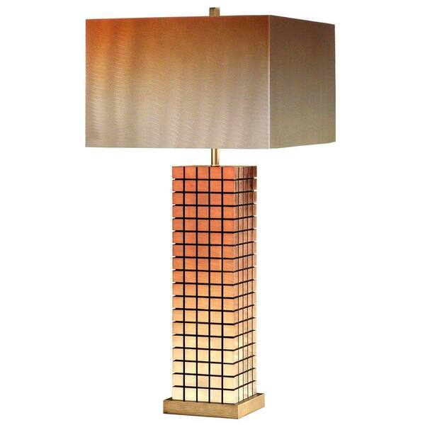NOVA Bronze Grid, Table Lamp