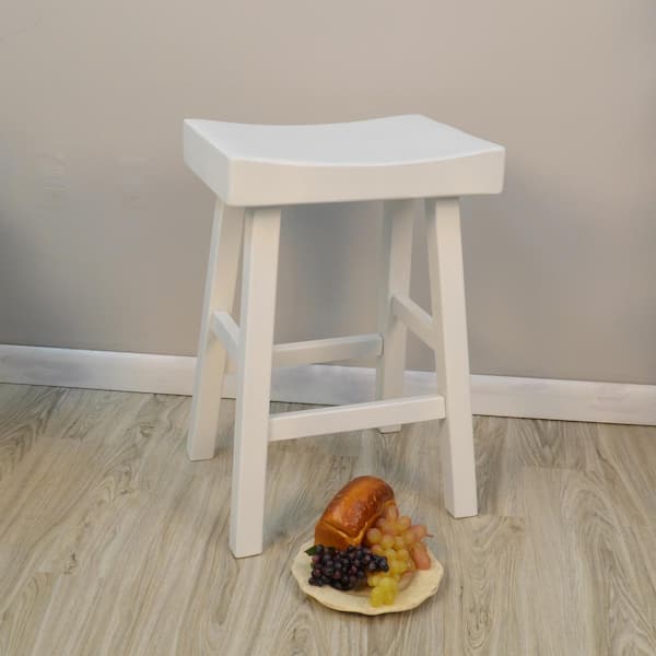 Colborn 25 Inch Counter Stool Antique White 
