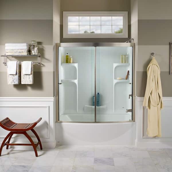 American Standard - Ovation 60 in. x 30 in. Soaking Bathtub with Right Hand Drain in Arctic White
