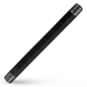 1-1/4 in. x 30 in. Black Steel Pipe