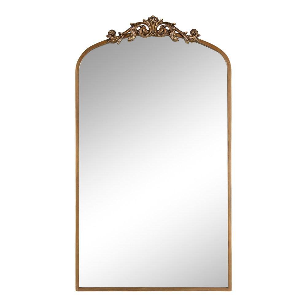 Arendahl Gold 24" x 42" Baroque Arch Wall Mirror